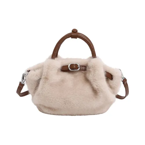 AUNG Плюшевые сумки через плечо стандартные белый черный абрикос розовый хаки кофейный