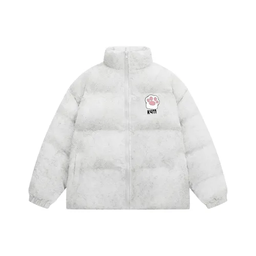 K411 Унисекс Пуховики