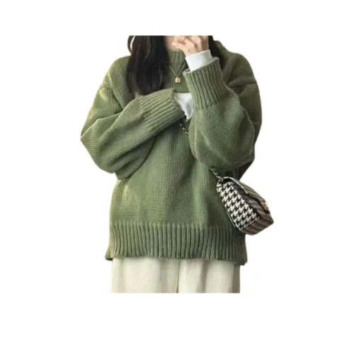 HAPG Зеленый Женский Трикотаж