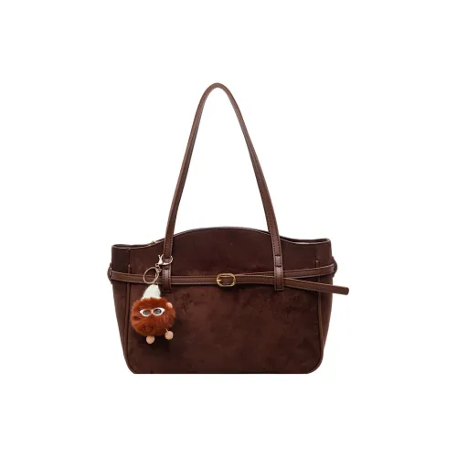 NX DOUGHNUT Фланелевая сумка-тоут сумка через плечо стандартная женская многоцветная