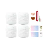 Белый (4 упаковки) - Звездная коробка