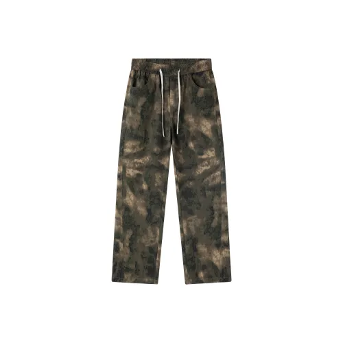 Jeep P755MWPQ94 Армейский зеленый камуфляж [Официальный] Унисекс Повседневные брюки