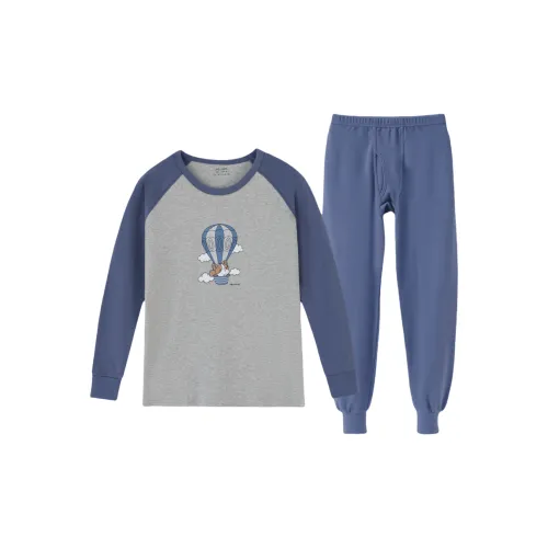 Сосново-синий мужской термокостюм