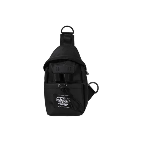 GENANX Полиэстер Sling Сумка Унисекс Черный