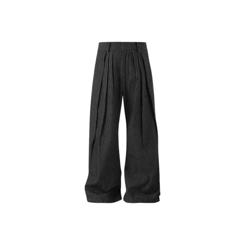 PLQV Черные Мужские Повседневные Штаны