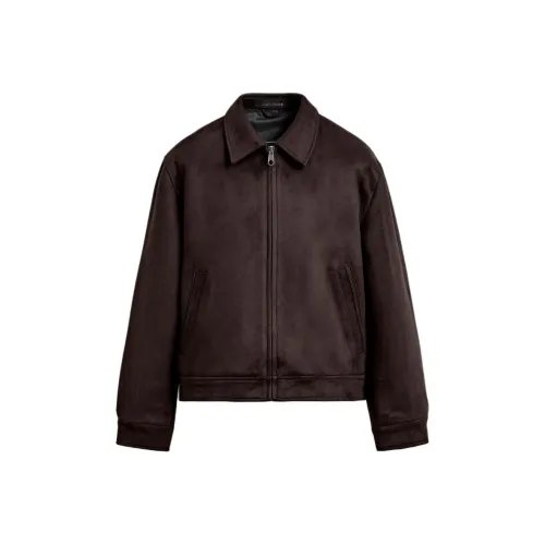 ZARA Шоколад Мужские Куртки