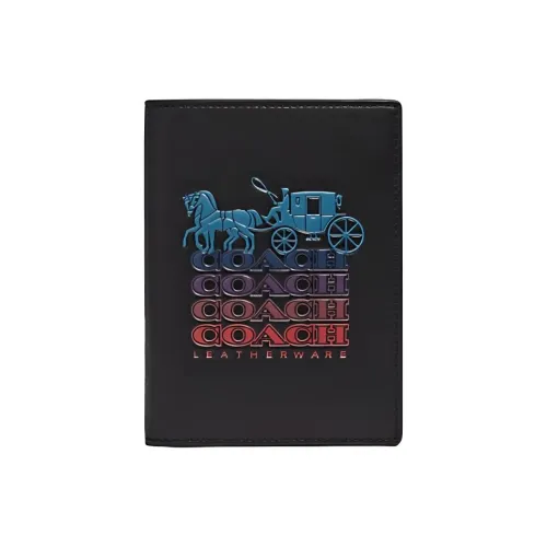 COACH Mini Унисекс Черный и Многоцветный Градиент