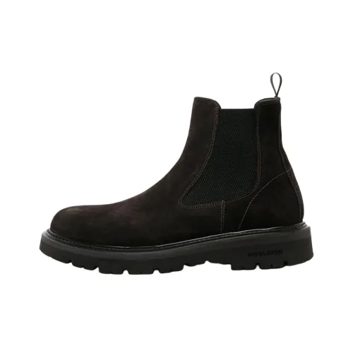 WOOLRICH Короткий Челси Мужской Черный