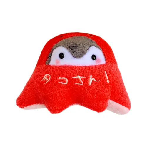 QICAIBOSHI Очаровательный ПЕНГУИН Кукла-колбаска Украшение Милое Яйцо Брелок Плюшевая Подвеска 12 см Рекомендуемый рост