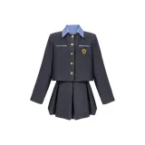 Gray Cropped Clothing Sets  
Серые укороченные комплекты одежды