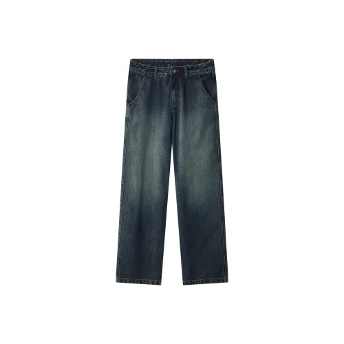 98SQUID Blue Unisex Jeans