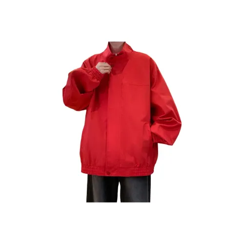 TUOFEI Красный Унисекс Куртки