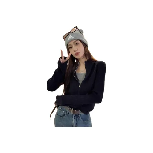 XIANSINIAO Синий Черный Женский Трикотаж