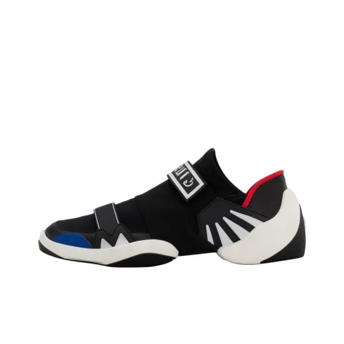 Giuseppe Zanotti GZ Jump R18 Low Топ Спортивная Повседневная Обувь Мужская Черный Синий