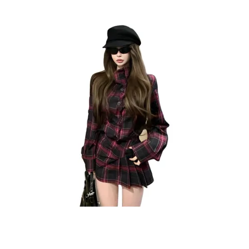 GOSO Длинное платье с длинными рукавами женское