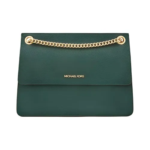 MICHAEL KORS MICHAEL KORS Luggage Collection Кожа Конверт Сумка Сумка через плечо Сумка на плечо Женская Зеленая