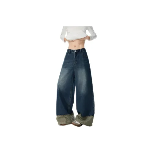 GOYN Blue Unisex Jeans GOYN Синий Унисекс Джинсы