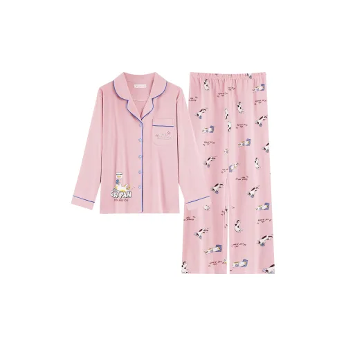 MADALLO Pink Women's Pajama Sets MADALLO Розовый Женские Пижамные Комплекты