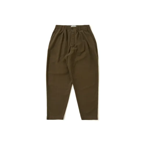 Universal Works Comfort Moleskin Плиссированные Дорожка Брюки Вязаные Тренировочные Брюки Мужские