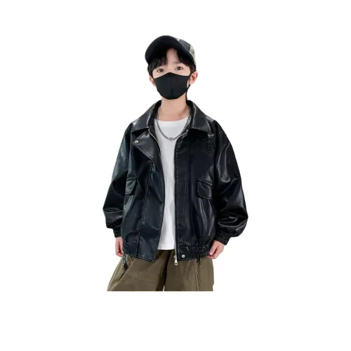 Mami Macca кожаная куртка для подростков