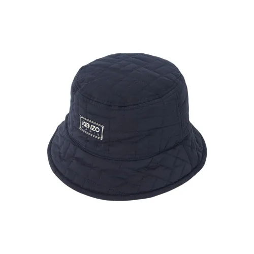 KENZO Полиэстер Ведрообразные Шляпы Детские Морской Синий