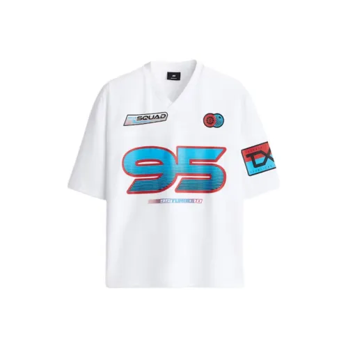 H M Белые Мужские T-рубашки