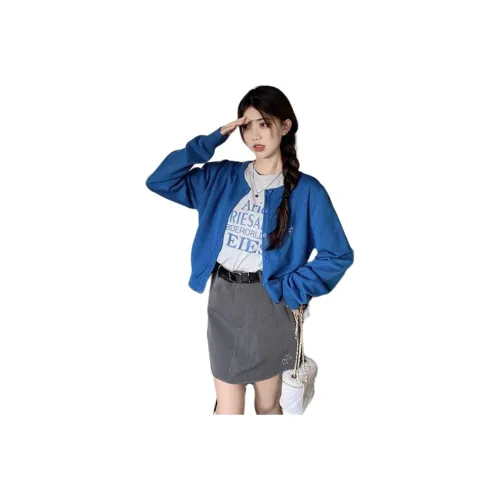 XIANSINIAO Синий Женский Трикотаж