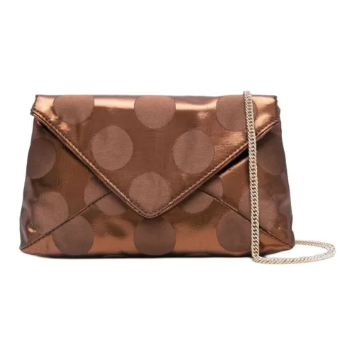 DRIES VAN NOTEN Полиэстер Клатч Женский Коричневый