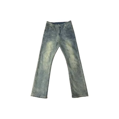 CAT'S PAW Синий Унисекс Джинсы