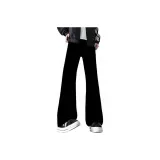 Черный (с флисовой подкладкой и утепленный)