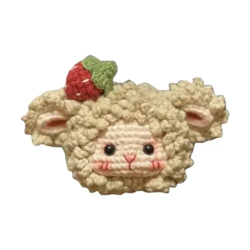 CHUNTUSHU Клубничный Guili Овца Шар Украшение Вязальная игла Плетеный материал Сумка Брелок DIY Игрушки