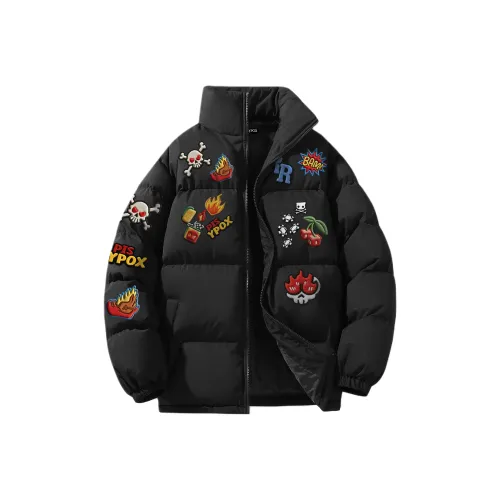 PISYPOX Хлопковый пуховик Пальто Унисекс