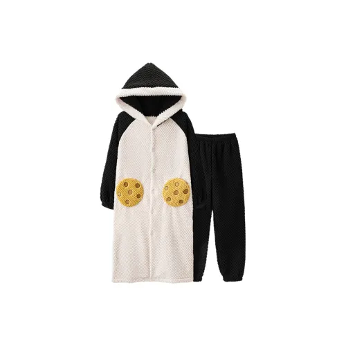 ЮЙЧЖАОЛИНЬ Sleep Халат Осенний и Зимний Мужской