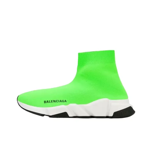 Balenciaga Speed MID Топ Повседневная обувь Мужской Зеленый