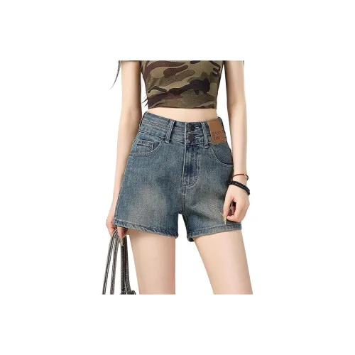 NRXX Blue Женские джинсовые шорты