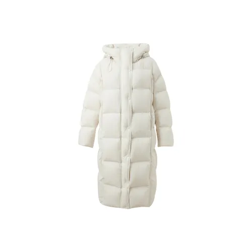 3COLOUR Ecru Женские Пуховики