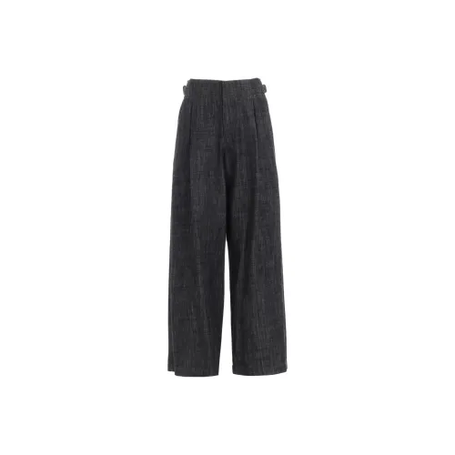 Yohji Yamamoto Y'S FW25 8OZ WAIST STRING WIDE DENIM PANTS Jeans Women's