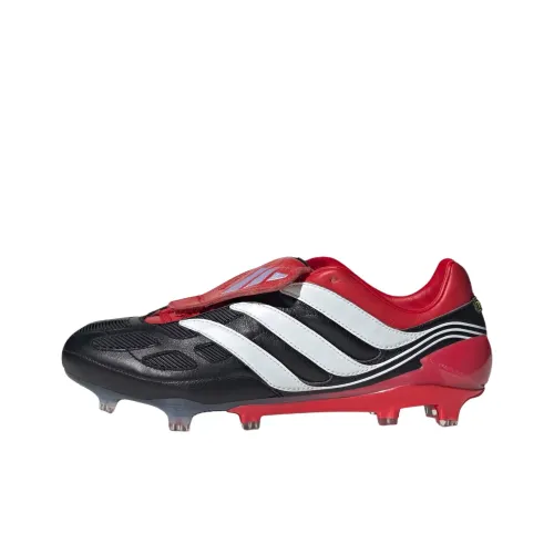 Adidas Predator Precision Футбольные бутсы Унисекс Черный Белый Красный