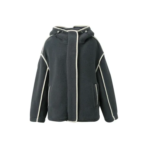 3COLOUR Рудный Серый Женские Пуховики