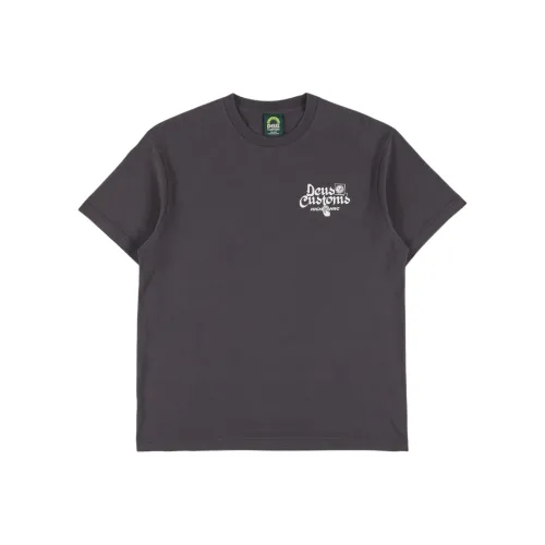 Deus Ex Machina Антрацитовая Мужская T-Рубашка