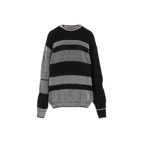 Yohji Yamamoto Y'S FW25 NAITIVE Jacquard Design Длинный рукав Пуловер Трикотаж Унисекс