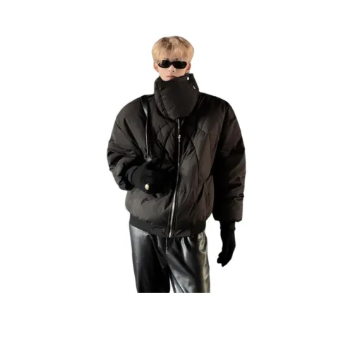 BONAS Черный мужской пуховик