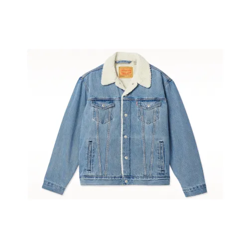 Levis Небесно-голубой Унисекс Джинсовые куртки