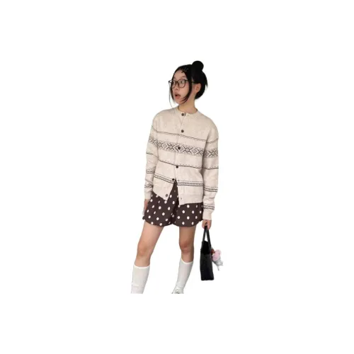 HAPG Светлый Бежевый Женский Трикотаж