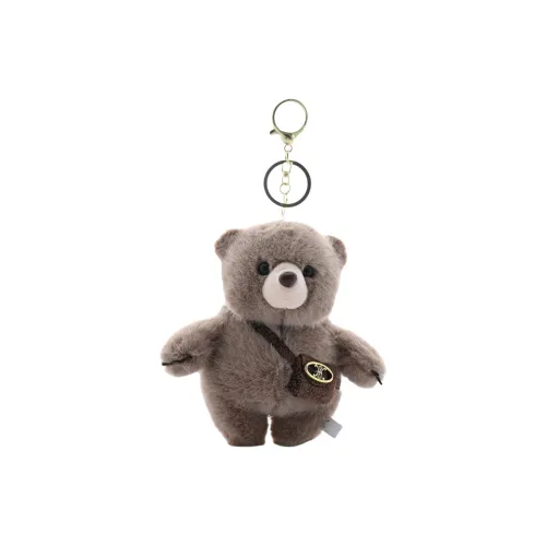 XIWANTONG Милый медведь Через плечо Брелок Кукла Тедди Плюшевый Брелок 15 см Рекомендуемая высота