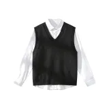 Черный трикотаж