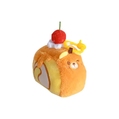 QICAIBOSHI Оригинальный Медвежонок Торт Кукла Baking Treats Кукла Плюшевый Брелок 10 см Рекомендуемая Высота