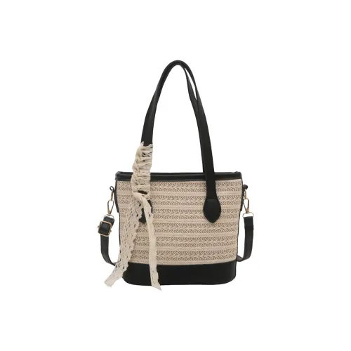 Meter Легкий с высокой текстурой сумка через плечо обычный черный