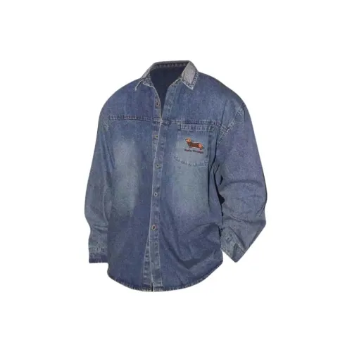 Bug Small Green Denim Jacket Unisex Bug Small Green Деним Куртка Унисекс