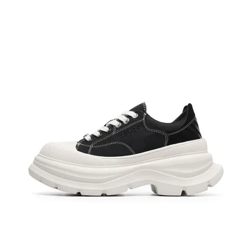 Angelmi Высота Увеличивающая Устойчивая к Износу Низкая Обувь Повседневная Унисекс Черная